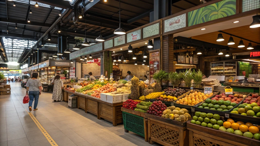 Banzaan Fresh Market - שוק טרי ומודרני במרכז פאטונג