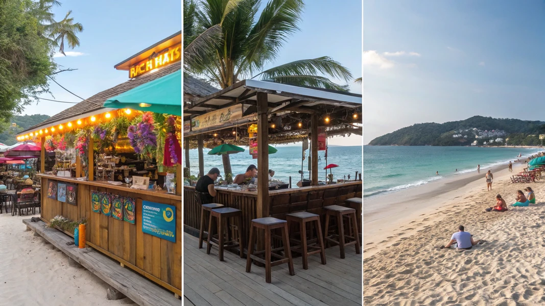 Beach Bars לאורך חוף Patong, Kata, ו-Karon - חוויית בר חופים בלתי נשכחת בפוקט