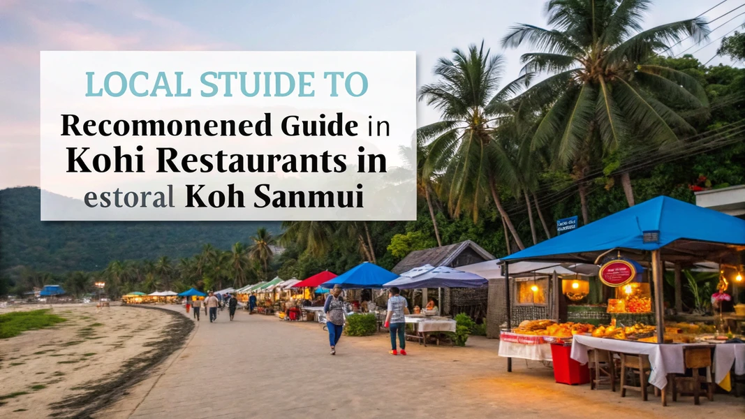 מסעדות מומלצות בקוסמוי: מדריך קולינרי לטעם המקומי והבינלאומי