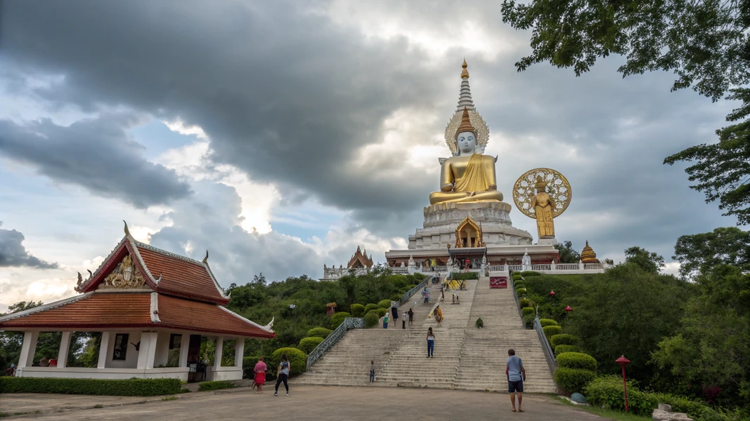 מקדש הבודהה הגדול בקוסמוי - סמל רוחני ואתר חובה למבקרים