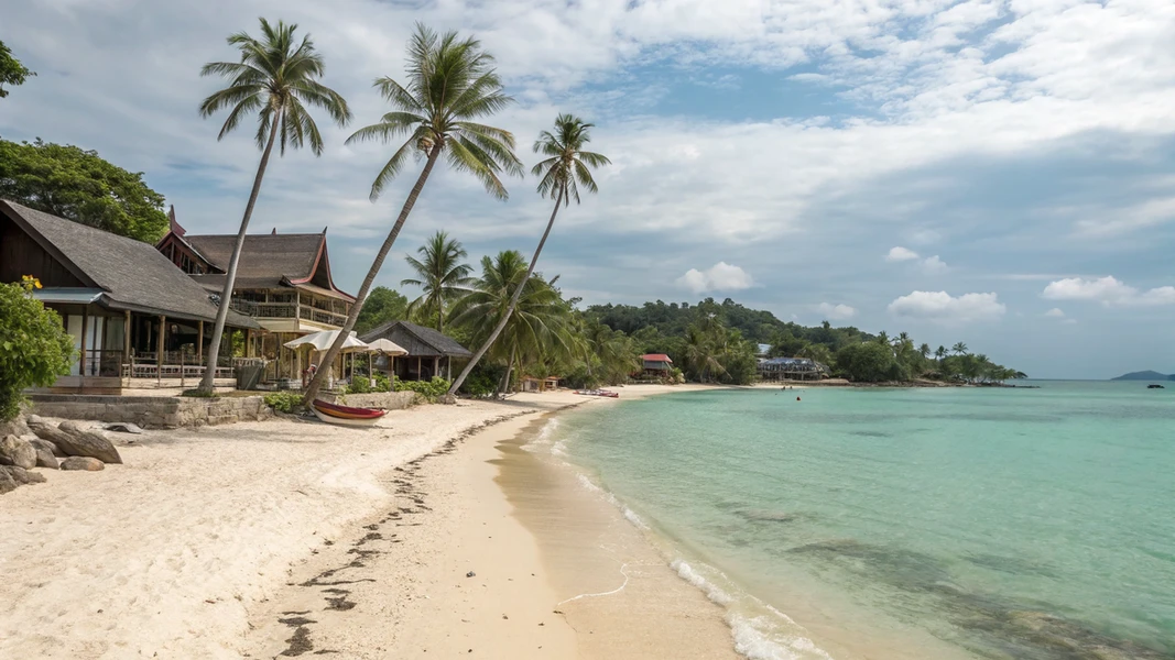 חוף בופוט בקוסמוי - אווירה כפרית קסומה על חוף הים