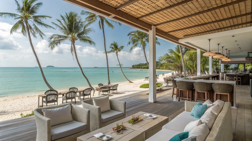 Chi Samui Beach Club - מועדון חוף יוקרתי עם ניחוח בינלאומי בקוסמוי
