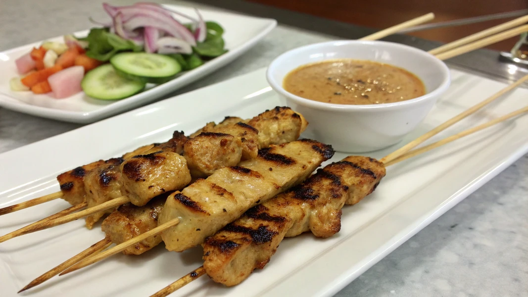 שיפודי עוף סאטה - Chicken Satay / ไก่สะเต๊ะ