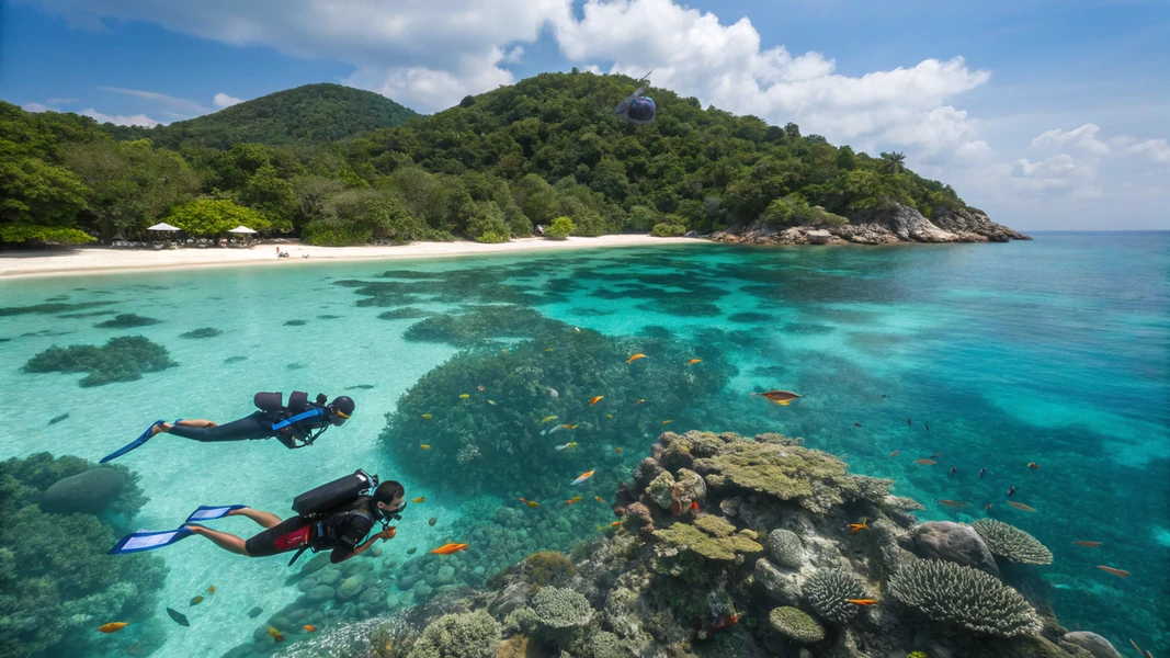 צלילה ושנורקלינג באיי קוסמוי: חוויות אקסטרים מתחת למים