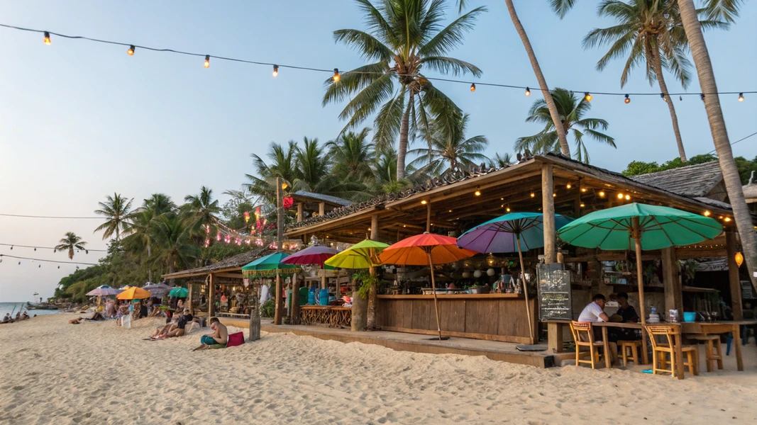 Fishbowl Beach Bar בקוטאו - הבר הכי פופולרי עם מסיבות חוף יומיות