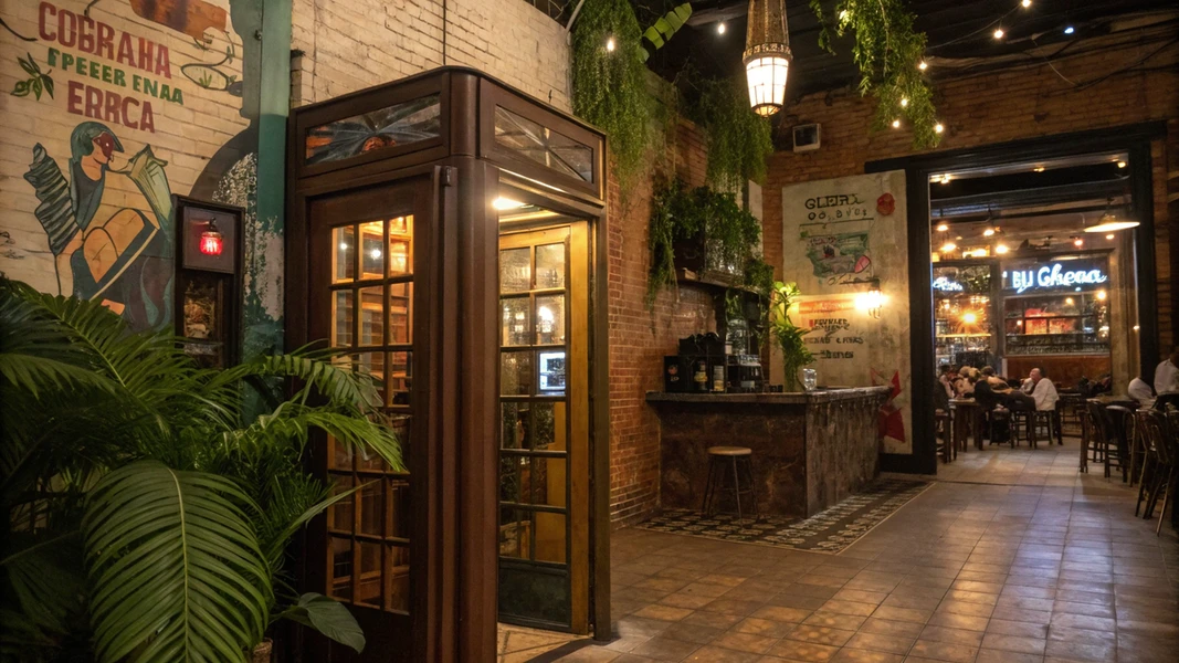 Havana Social: בר קוקטיילים סודי בסגנון קובני - כניסה דרך תא טלפון, אווירה ייחודית ומוזיקה לטינית