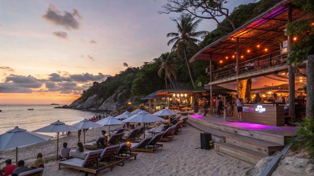 Maya Beach Club בקוטאו - מועדון חוף מודרני עם מסיבות שקיעה ייחודיות