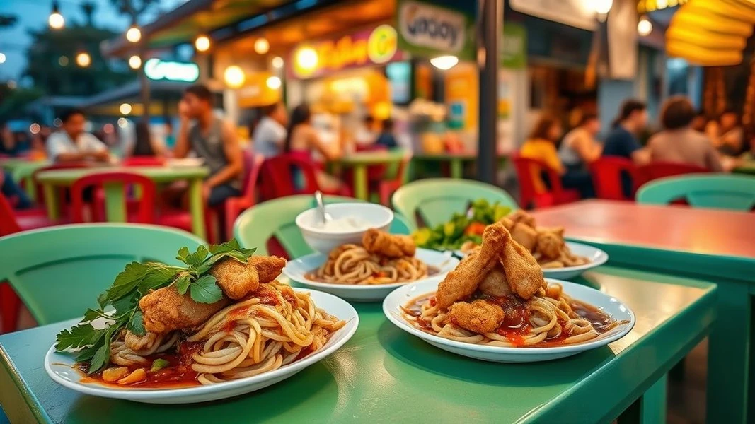 โกจ้อย ขนมจีน ไก่ทอด - חווית אוכל בקטגוריה Noodle Restaurant בעיר Krabi