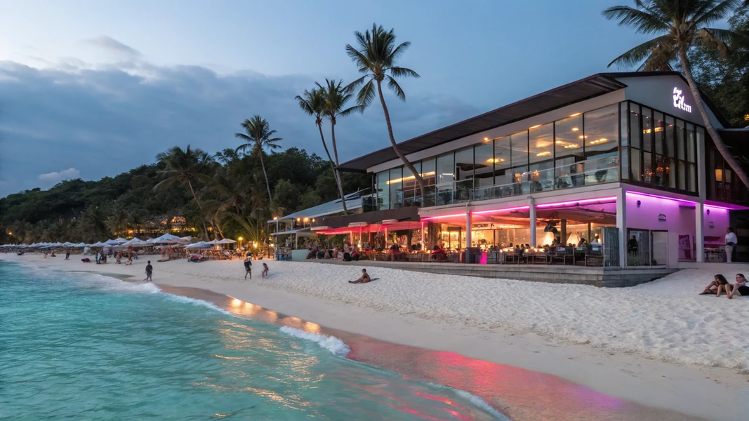 SEEN Beach Club - מועדון מודרני וטרנדי עם אווירת מיאמי בחוף Chaweng, קוסמוי