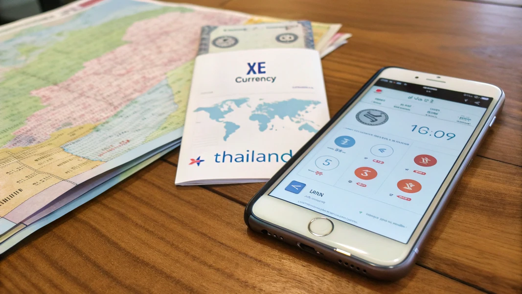 XE Currency - מחשבון המרת מטבע אמין שמתעדכן בזמן אמת למטיילים בתאילנד